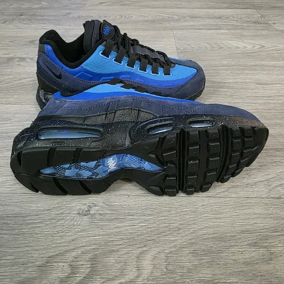 Nike Air Max 95 Stash (2024) Size 6 Men Black Blue Sneakers HF5515-400