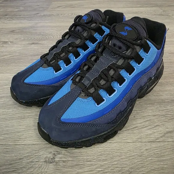 Nike Air Max 95 Stash (2024) Size 6 Men Black Blue Sneakers HF5515-400