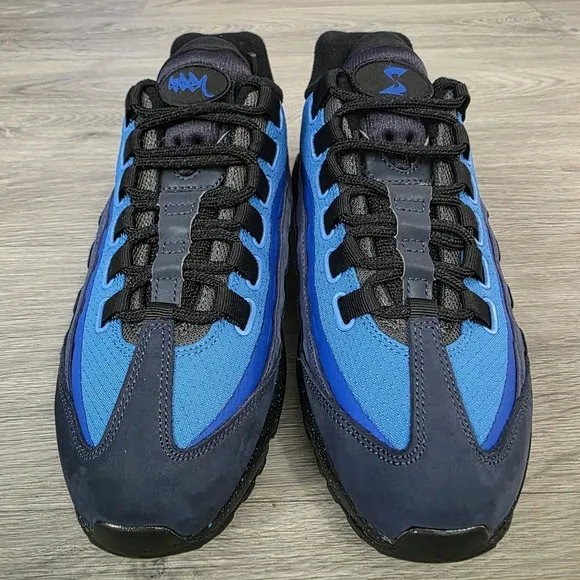 Nike Air Max 95 Stash (2024) Size 6 Men Black Blue Sneakers HF5515-400