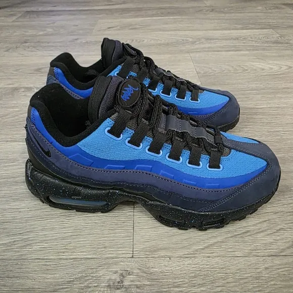 Nike Air Max 95 Stash (2024) Size 6 Men Black Blue Sneakers HF5515-400