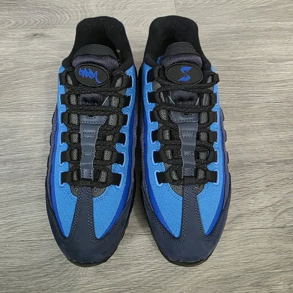 Nike Air Max 95 Stash (2024) Size 6 Men Black Blue Sneakers HF5515-400