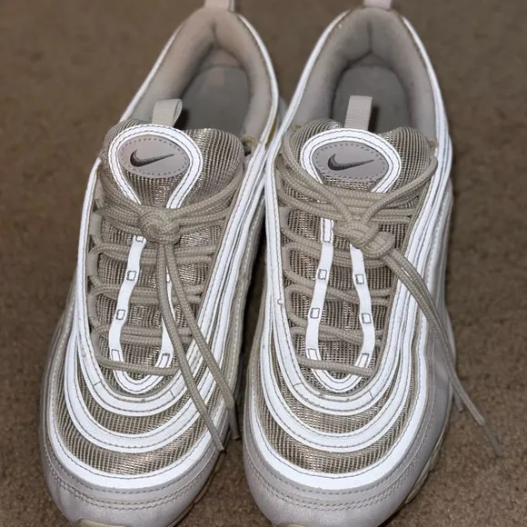 Nike Air Max 97 All White Sneakers