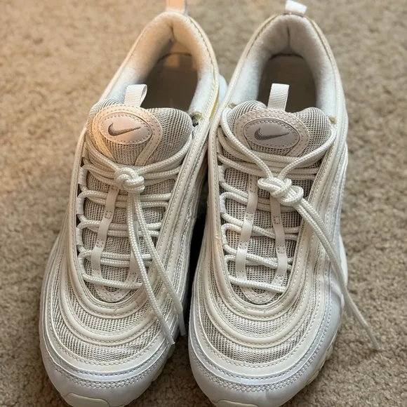 Nike Air Max 97 All White Sneakers
