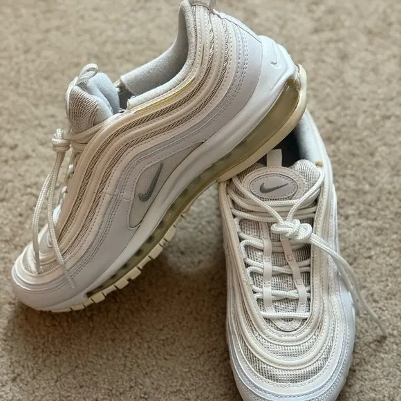 Nike Air Max 97 All White Sneakers