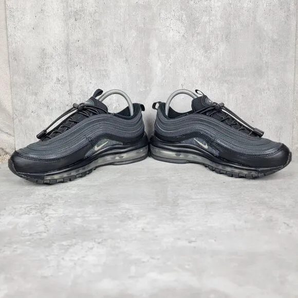 Nike Air Max 97 Black Womens Size‎ 7 Shoes Sneakers Anthracite Pewter DH0558-001