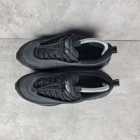 Nike Air Max 97 Black Womens Size‎ 7 Shoes Sneakers Anthracite Pewter DH0558-001