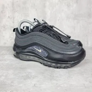 Nike Air Max 97 Black Womens Size‎ 7 Shoes Sneakers Anthracite Pewter DH0558-001