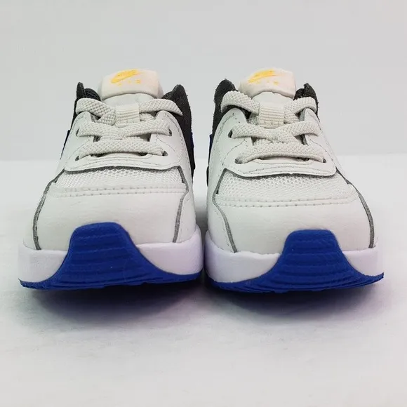 Nike Air Max Exceed Baby Boys Size 5C White Blue Gray Sneaker Shoes CD6893-116