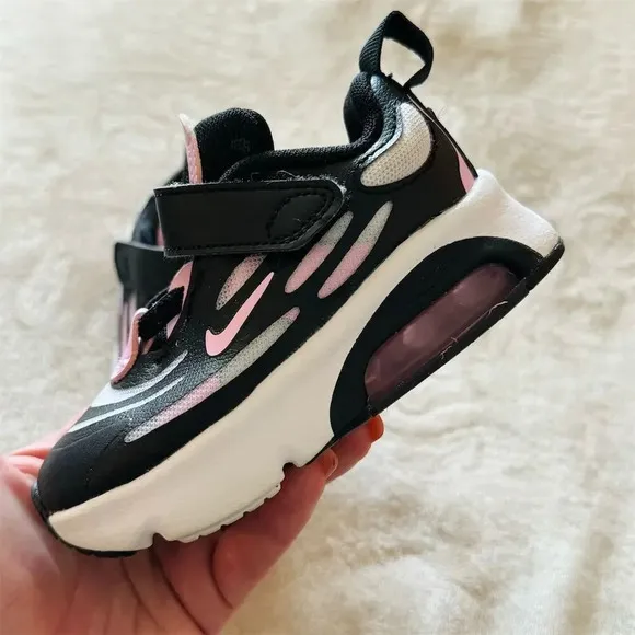 Nike Air Max Exosense Toddler Shoes Black/Pink Size 5C