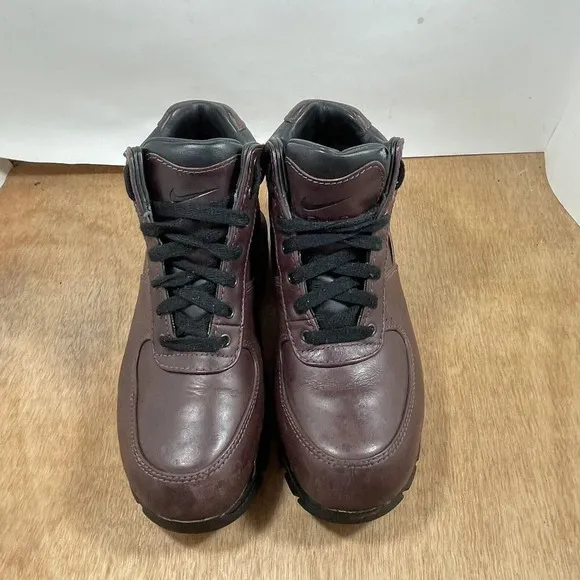 Nike Air Max Goadome Deep Burgandy Mens Size 6.5 Outdoor Boots Shoes 865031-601