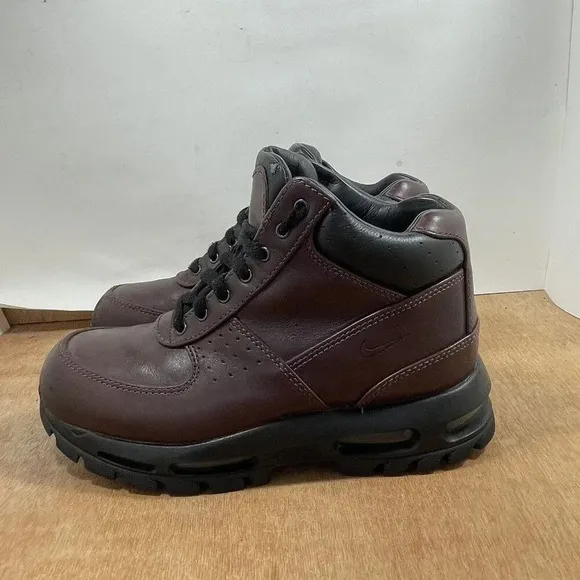 Nike Air Max Goadome Deep Burgandy Mens Size 6.5 Outdoor Boots Shoes 865031-601