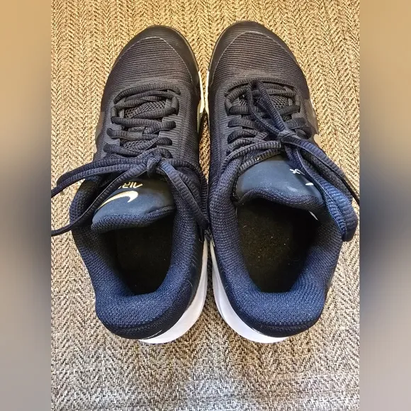 Nike Air Max Impact 4 Men's Black and Gold Athletic Shoes Size 8