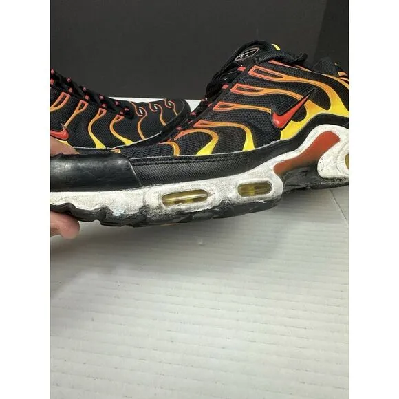 Nike Air Max Plus Reverse Sunset Orange Black Mens Shoes DC6094-001 Size 13