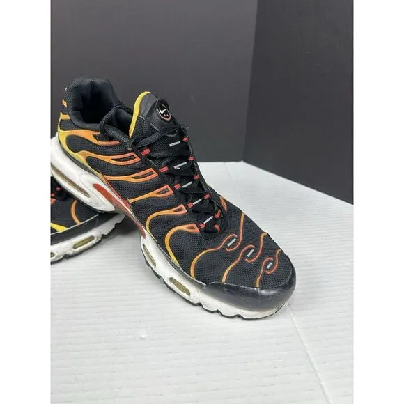 Nike Air Max Plus Reverse Sunset Orange Black Mens Shoes DC6094-001 Size 13