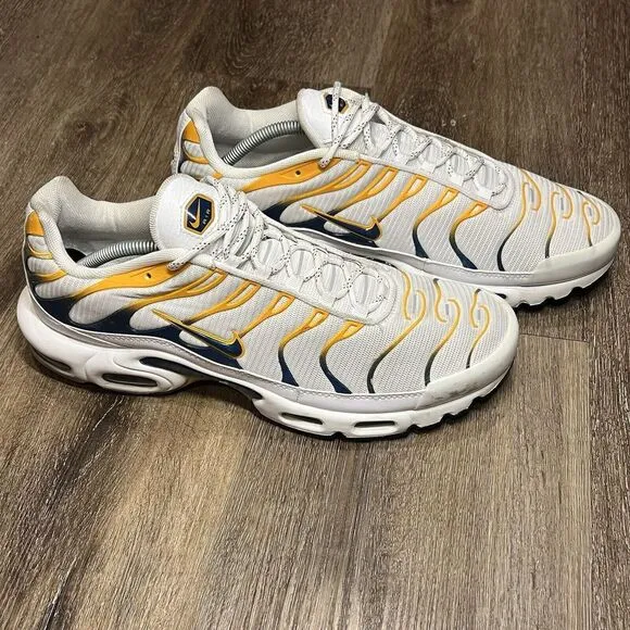 Nike Air Max Plus TN Mens Shoes Kumquat Orange Blue White DV3507-100 Size 12