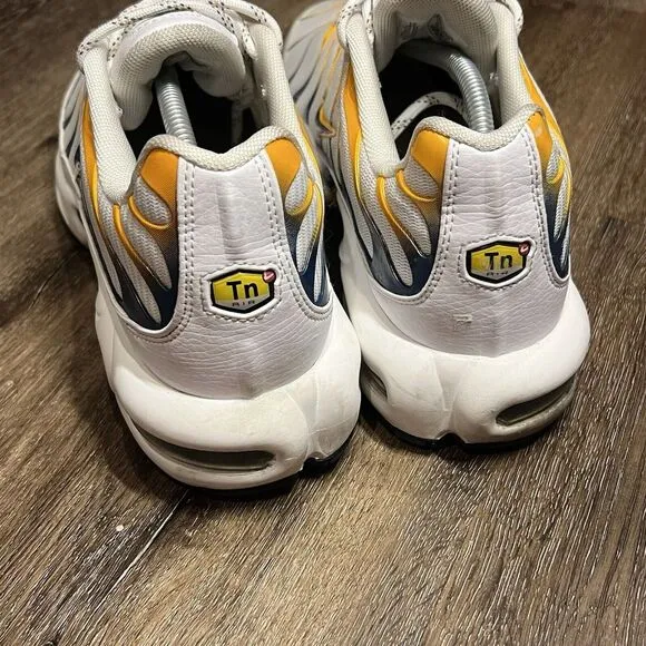 Nike Air Max Plus TN Mens Shoes Kumquat Orange Blue White DV3507-100 Size 12