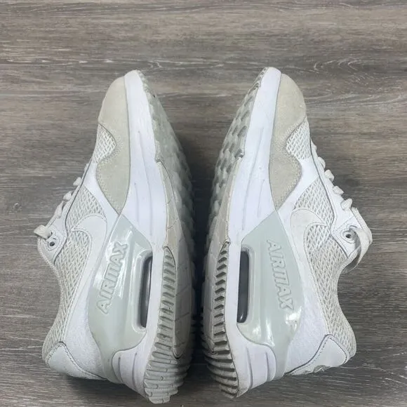 Nike Air Max System White Platinum Mens 8.5 Running Shoes Sneakers DM9537-101