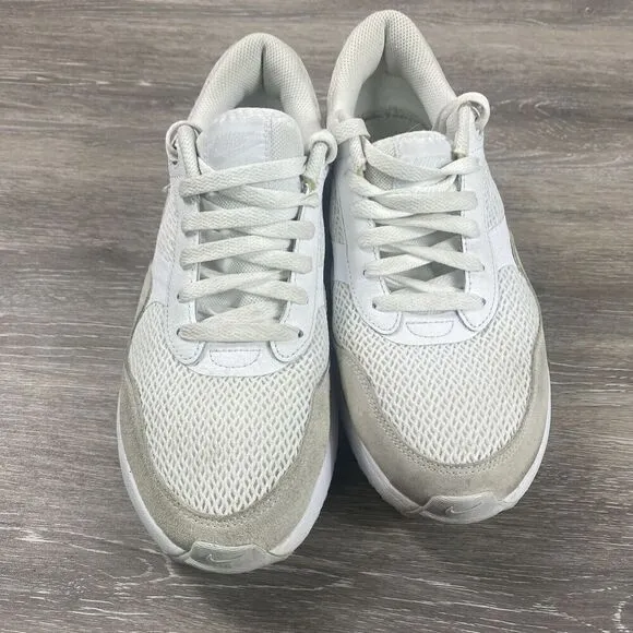 Nike Air Max System White Platinum Mens 8.5 Running Shoes Sneakers DM9537-101