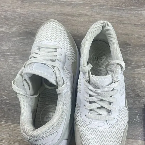 Nike Air Max System White Platinum Mens 8.5 Running Shoes Sneakers DM9537-101
