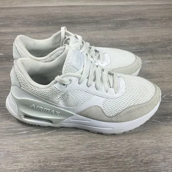 Nike Air Max System White Platinum Mens 8.5 Running Shoes Sneakers DM9537-101