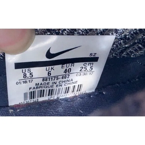 NIKE Air Max Thea Ultra Flyknit Women's Size 8.5 US 6 UK 40 EUR