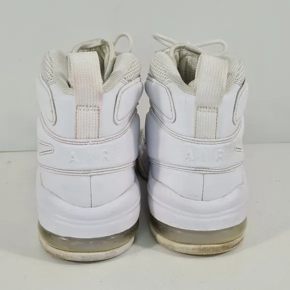 Nike Air Max2 Uptempo 94 Triple White Men's Shoes Size 8.5 Sneakers #922934-100