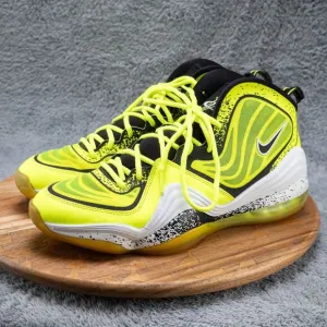 Nike Air Penny 5 V Mens Highlighter Volt Yellow Black White 628568-701 Size 11.5