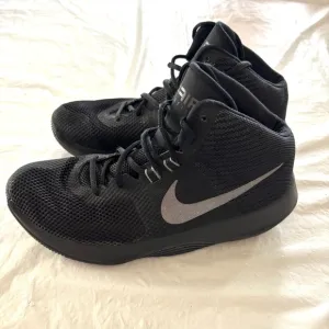 Nike Air Precision ll NBK Black Basketball Sneakers shoes SZ 7 NWOT
