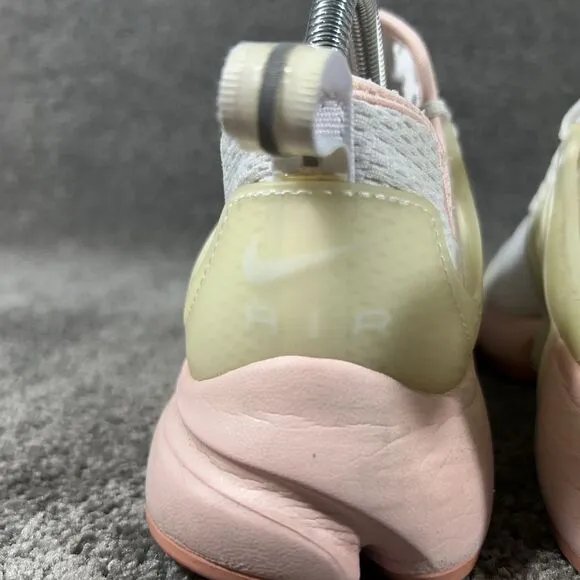 Nike Air Presto Athletic Running Shoes White Sunset Tint AQ7890-100 Women Size 8