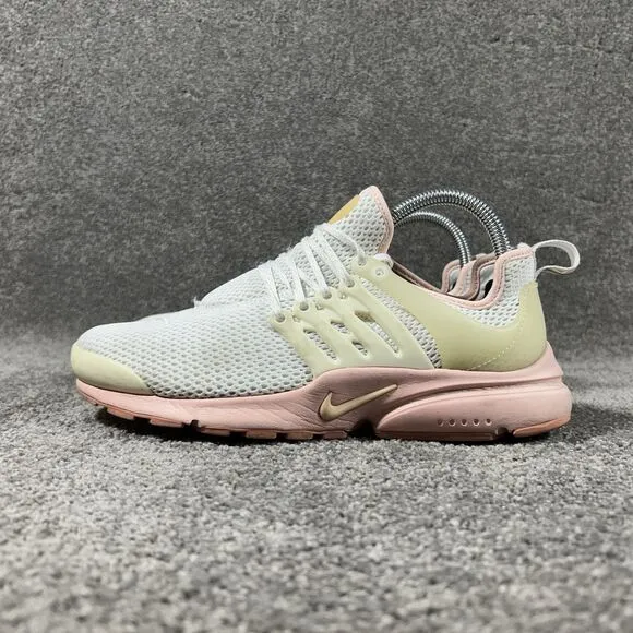 Nike Air Presto Athletic Running Shoes White Sunset Tint AQ7890-100 Women Size 8