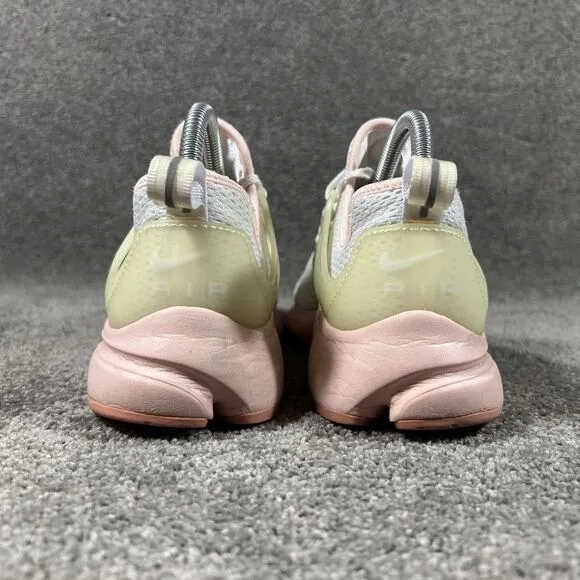 Nike Air Presto Athletic Running Shoes White Sunset Tint AQ7890-100 Women Size 8