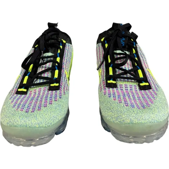 NIKE Air VaporMax 2022 FK &quot;Volt Photo Blue&quot; Running Shoes Size 6.5 Y Women’s 8