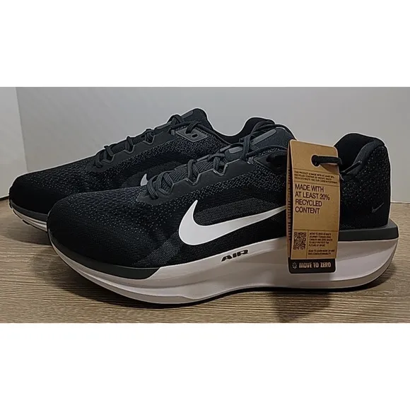 Nike Air Winflo 11 Wide Black White Men Road Running Jogging Shoes FQ8937-001