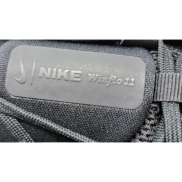 Nike Air Winflo 11 Wide Black White Men Road Running Jogging Shoes FQ8937-001