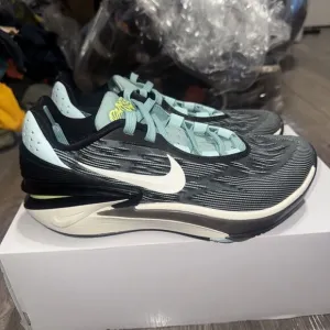 Nike Air Zoom GT Cut 2 Swoosh Sly Womens Size 8.5 Jade Ice Black FQ8706 300