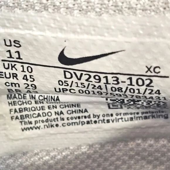 Nike Air Zoom GT Cut 3 White Black DV2913-102 - Men's Size 11