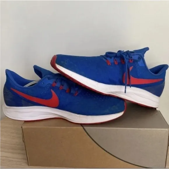 Nike Air Zoom ID Pegasus Blue/Red Men Sneakers - Men SZ 11.5
