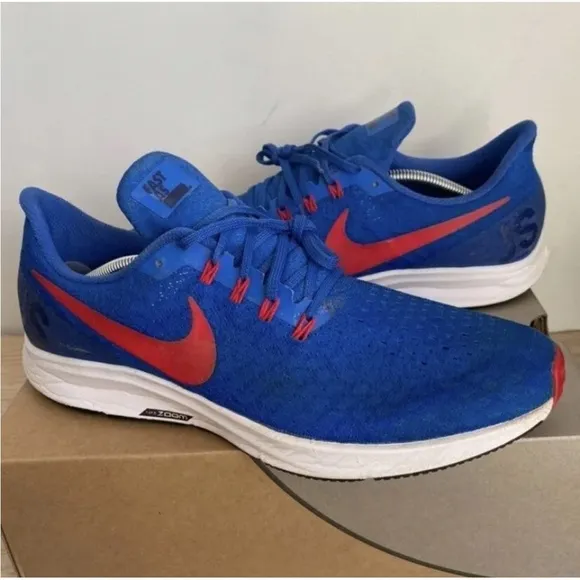 Nike Air Zoom ID Pegasus Blue/Red Men Sneakers - Men SZ 11.5