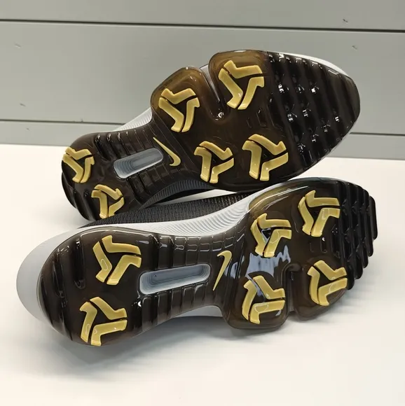 Nike  Air Zoom Infinity Tour 2 Golf Black Infinite Gold Men's Golf Shoes sz 11.5