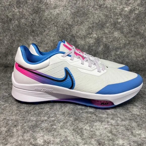 Nike Air Zoom Infinity Tour Next% Golf Shoes Mens 14 White Blue DC5221-104
