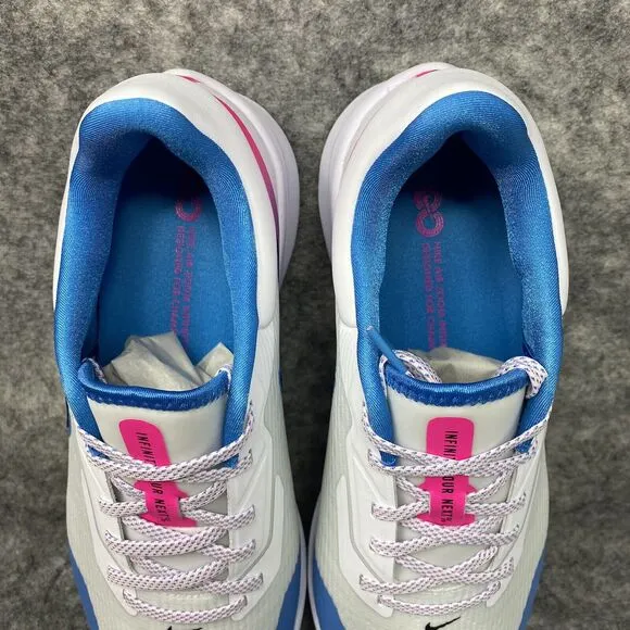 Nike Air Zoom Infinity Tour Next% Golf Shoes Mens 14 White Blue DC5221-104