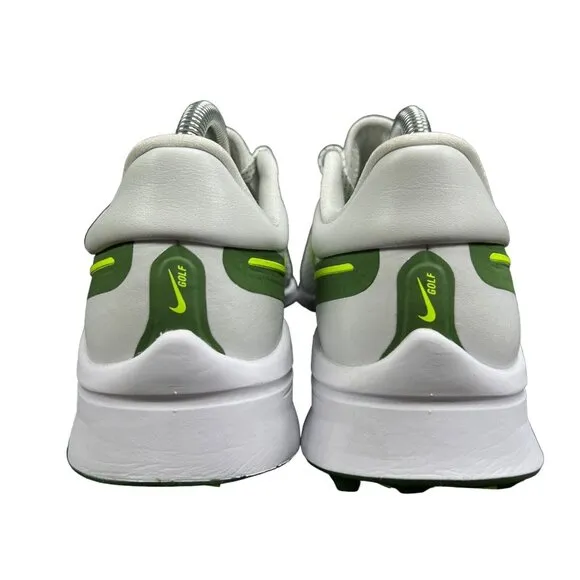 Nike Air Zoom Infinity Tour Next% White Green Golf Shoes DC5221-173 Men's Size 8