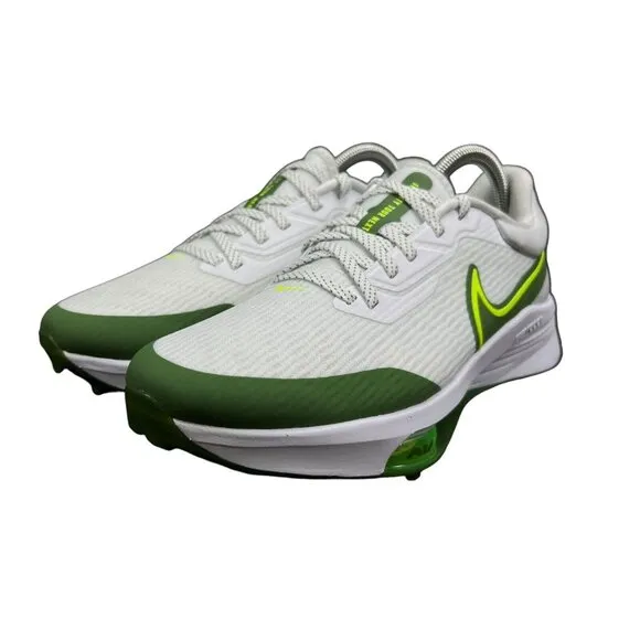 Nike Air Zoom Infinity Tour Next% White Green Golf Shoes DC5221-173 Men's Size 8