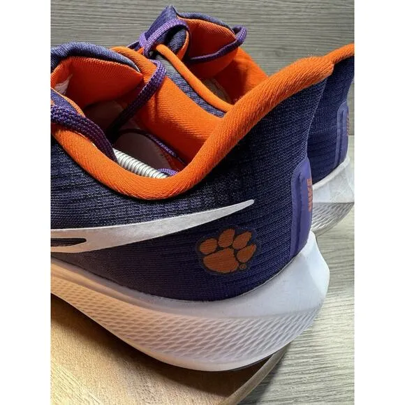 Nike Air Zoom Pegasus 39 Shoe Sneakers Clemson Tigers NCAA DR1961-500 Mens 15