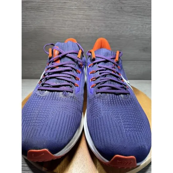 Nike Air Zoom Pegasus 39 Shoe Sneakers Clemson Tigers NCAA DR1961-500 Mens 15