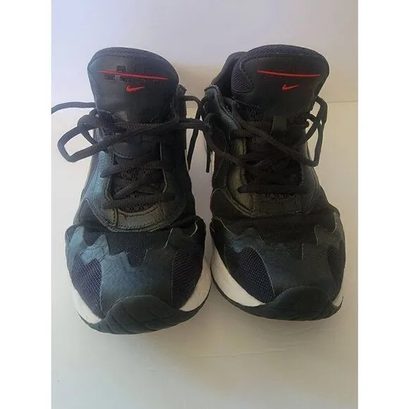 Nike Air Zoom Division Unisex Black Lace-up Sneaker Running Shoes Size 9.5