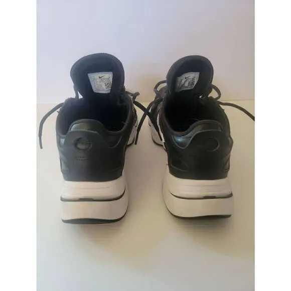 Nike Air Zoom Division Unisex Black Lace-up Sneaker Running Shoes Size 9.5