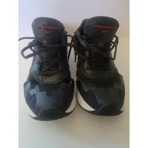 Nike Air Zoom Division Unisex Black Lace-up Sneaker Running Shoes Size 9.5