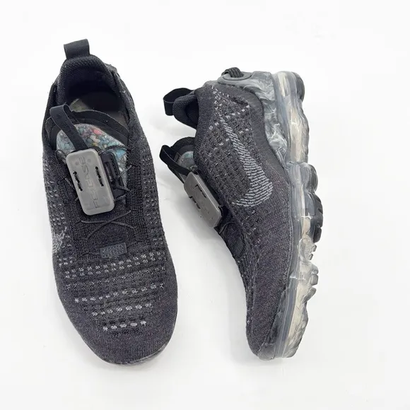 NIKE Air VaporMax 2020 FK 'Black Dark Grey' Running Shoes Size 7