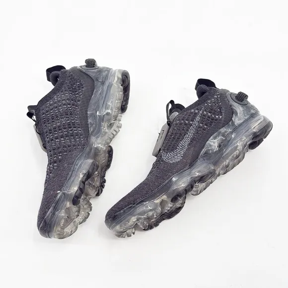 NIKE Air VaporMax 2020 FK 'Black Dark Grey' Running Shoes Size 7